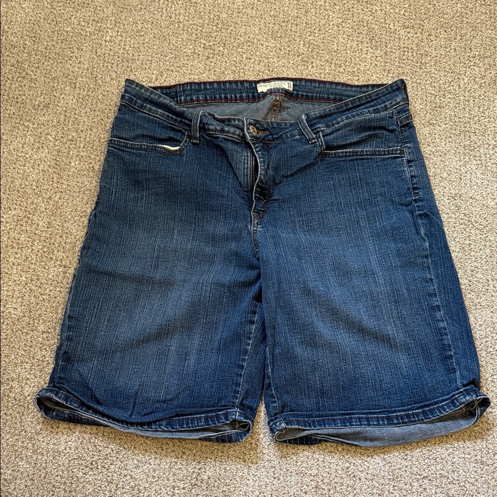 Levi's Dark Blue Jean Shorts for Women